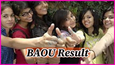 baou result|result baou edu in.